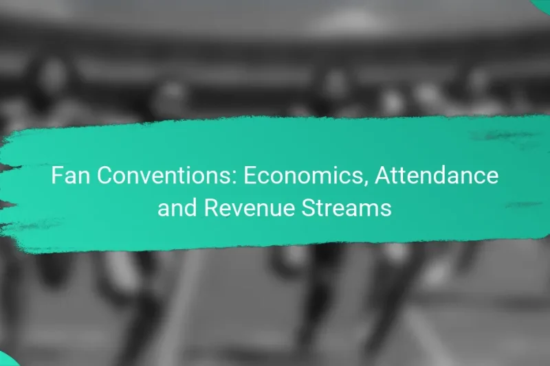 Fan Conventions: Economics, Attendance and Revenue Streams