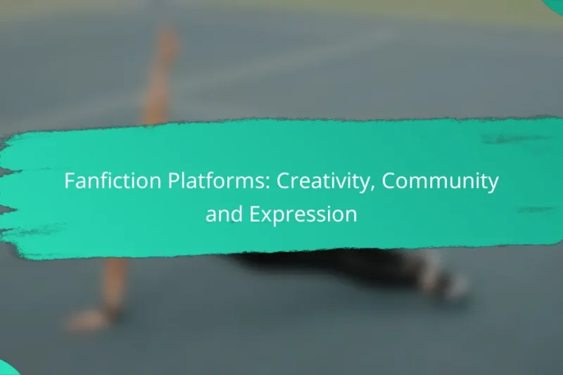 Fanfiction Platforms: Creativity, Community and Expression